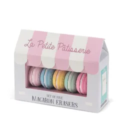 gommes (lot de 5) - macarons gommes (lot de 5) - macarons