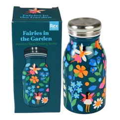 kleine wasserflasche aus edelstahl fairies in the garden 250ml kleine wasserflasche aus edelstahl fairies in the garden 250ml