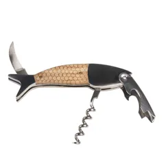 fish shaped corkscrew in a tin - spirit of adventure fish shaped corkscrew in a tin - spirit of adventure