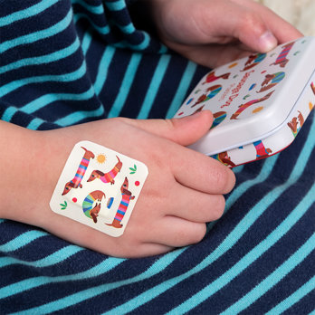 pansements enfant (30 pièces) - teckels au soleil