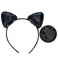 children's dress-up headband - black cat