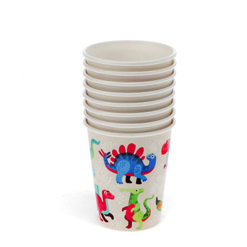 paper cups (pack of 8) - baby dinos