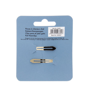 cat hair clips (set of 2)