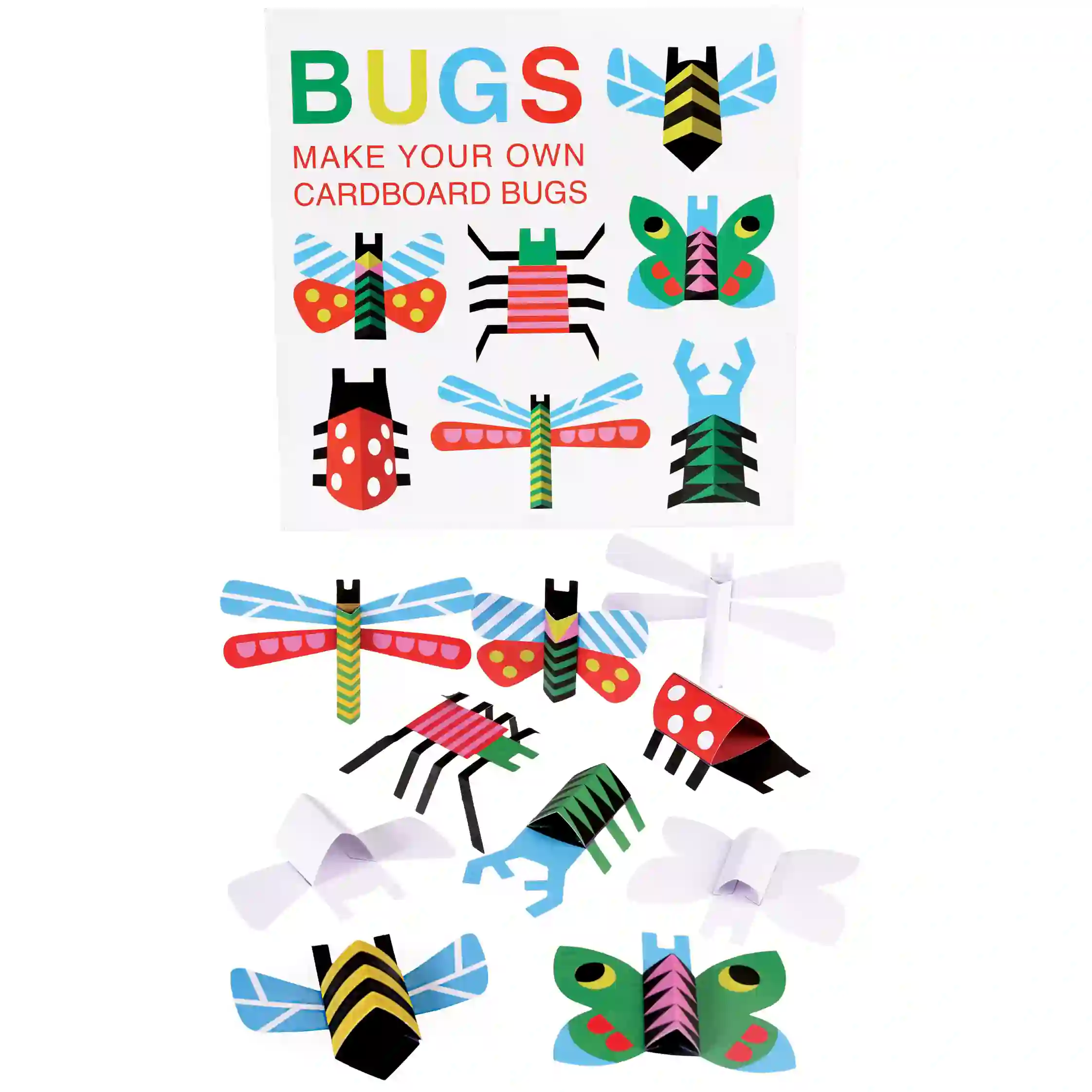 haga sus propios insectos de cartón