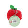 fluffy wind-up toy - apple