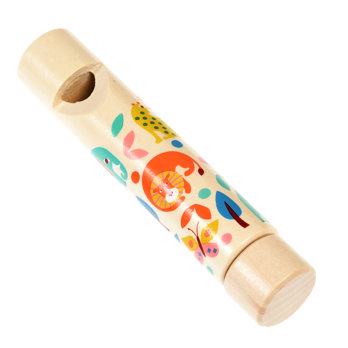wooden slide whistle - wild wonders