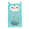 glitter bouncy ball - blue owl