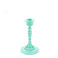 emaille-kerzenständer (13 cm) – aqua