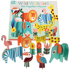 spiel-set zum zusammenstecken wild wonders
