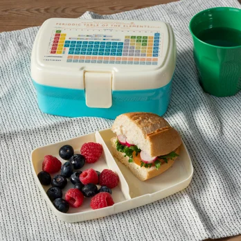 lunch box with tray - periodic table lunch box with tray - periodic table