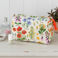 quilted wash bag - wild flowers