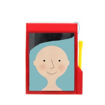 jeu d'aimant visage et cheveux