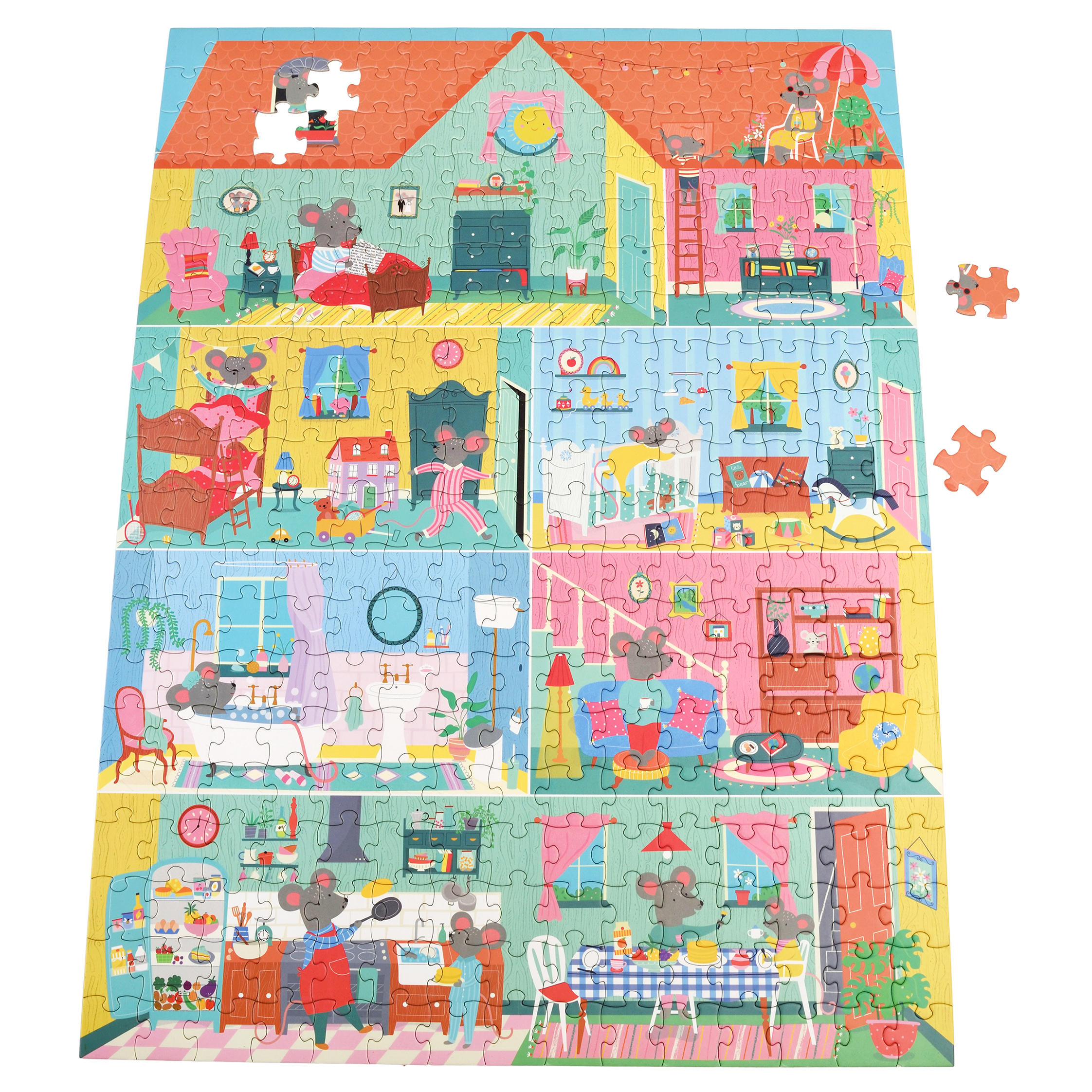 puzzle 300pc mouse in a house