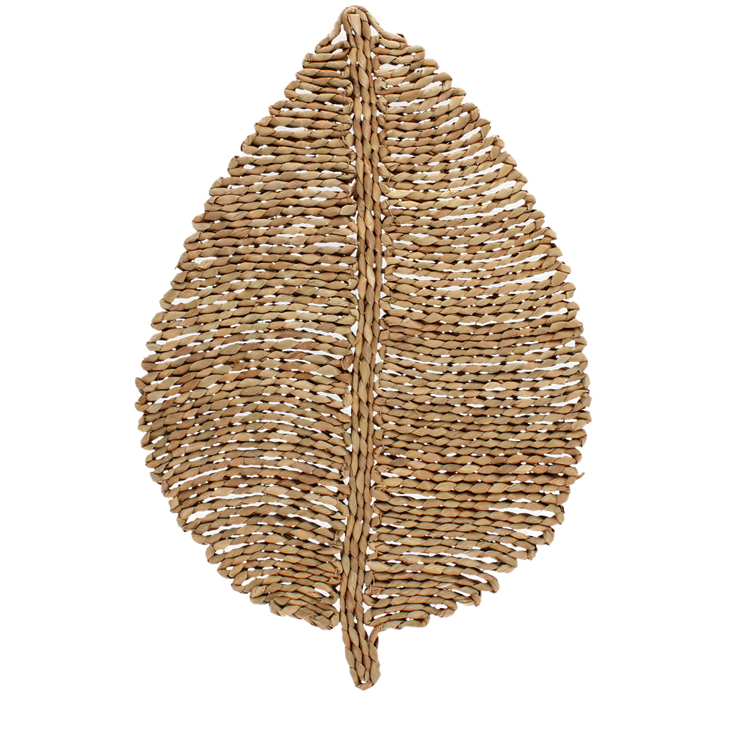 seagrass placemat - leaf