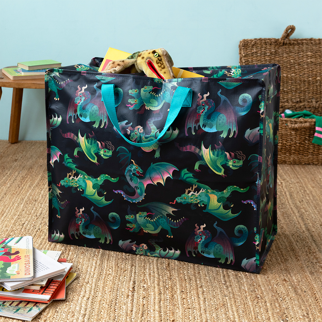 jumbo storage bag - dragons
