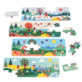 four seasons jigsaw puzzles