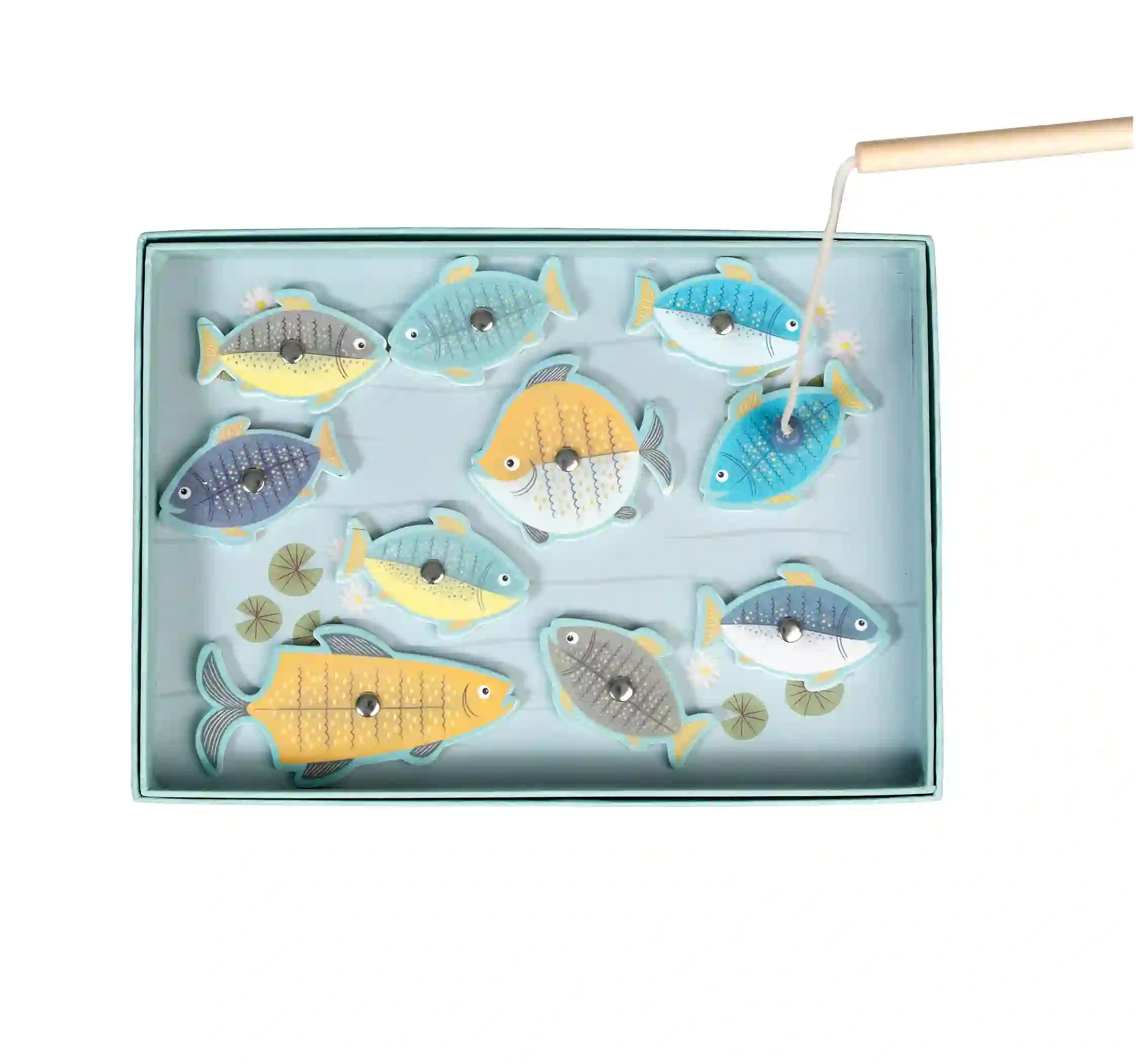 jeu magnetique 'let's go fishing'