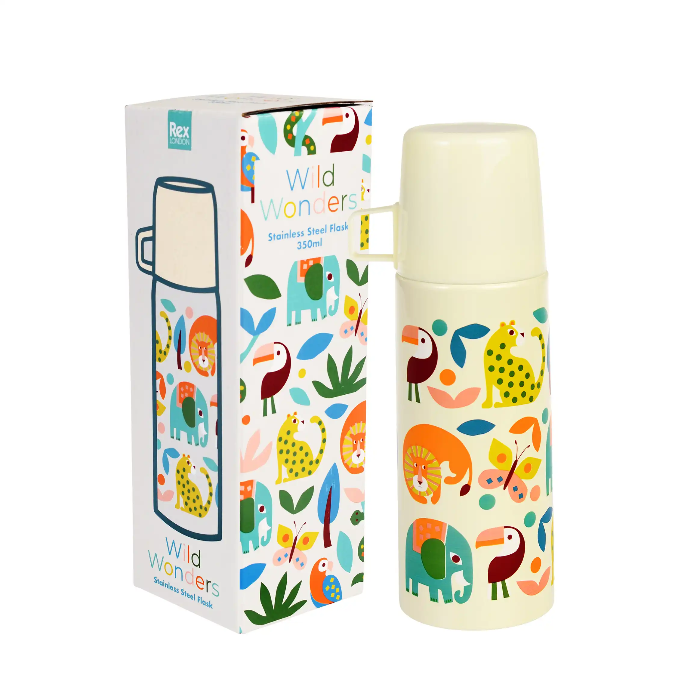 frasco y taza wild wonders