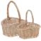 kleine weidenkörbe (2er-set)
