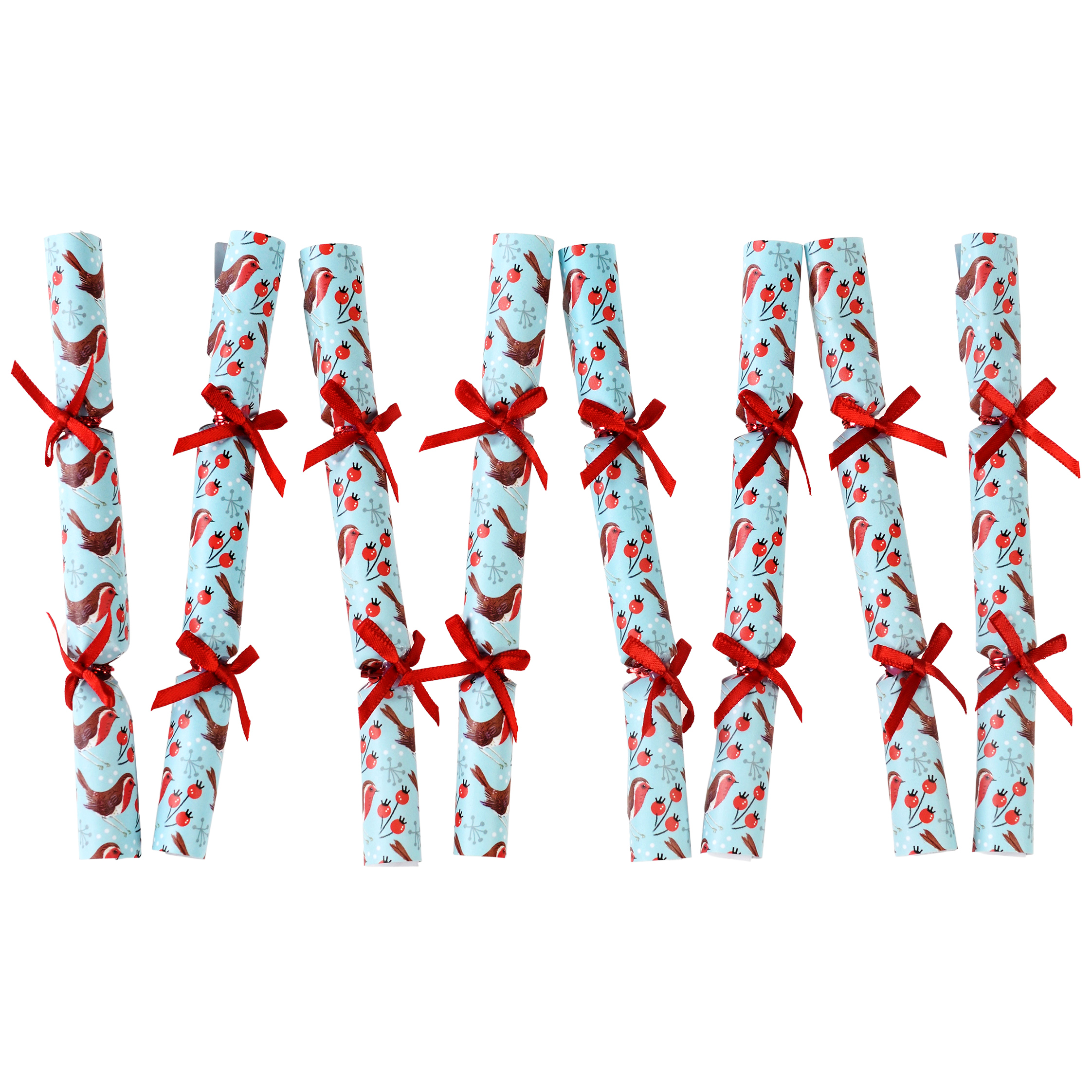 mini christmas tree decorations (pack of 8) - winter walk