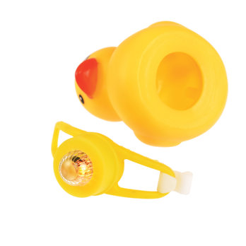 flashing duck bicycle squeaker