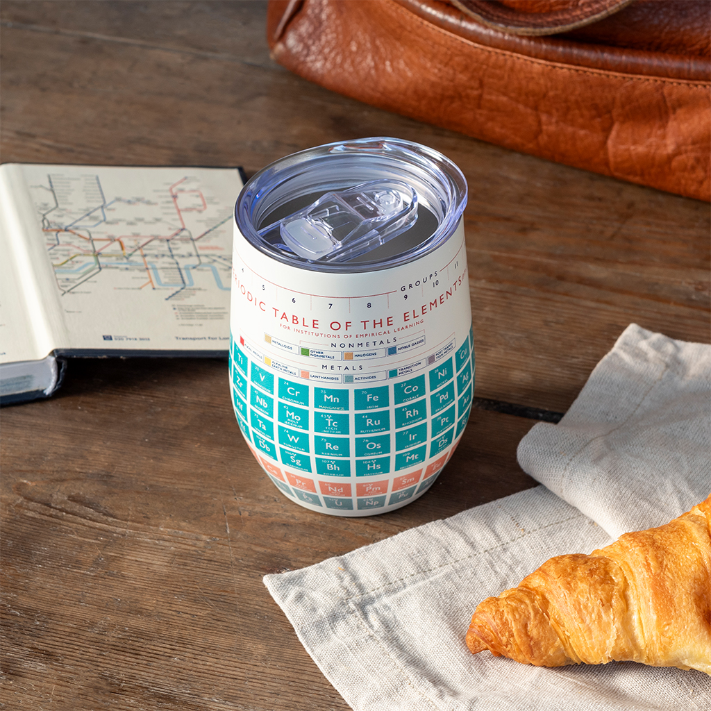 travel cup 350ml - periodic table