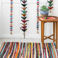 30 birds recycled cloth hanging decoration