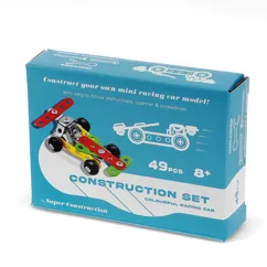 mini construction kit - colourful racing car mini construction kit - colourful racing car