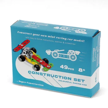 mini construction kit - colourful racing car mini construction kit - colourful racing car