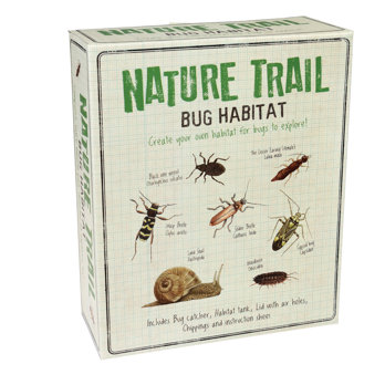 make your own bug habitat - nature trail
