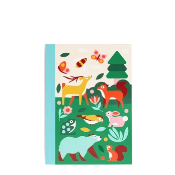 a6 notebook - woodland a6 notebook - woodland