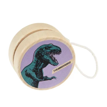wooden yoyo - prehistoric land wooden yoyo - prehistoric land