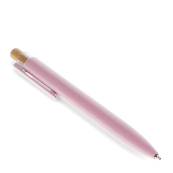 stylo à bille aluminium recyclé - rose bébé