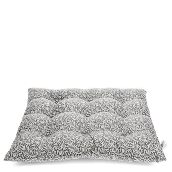 seat pad cushion (37x37cm) - grey leaf