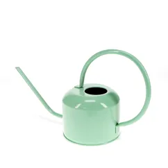 metal watering can 1ltr - pistachio