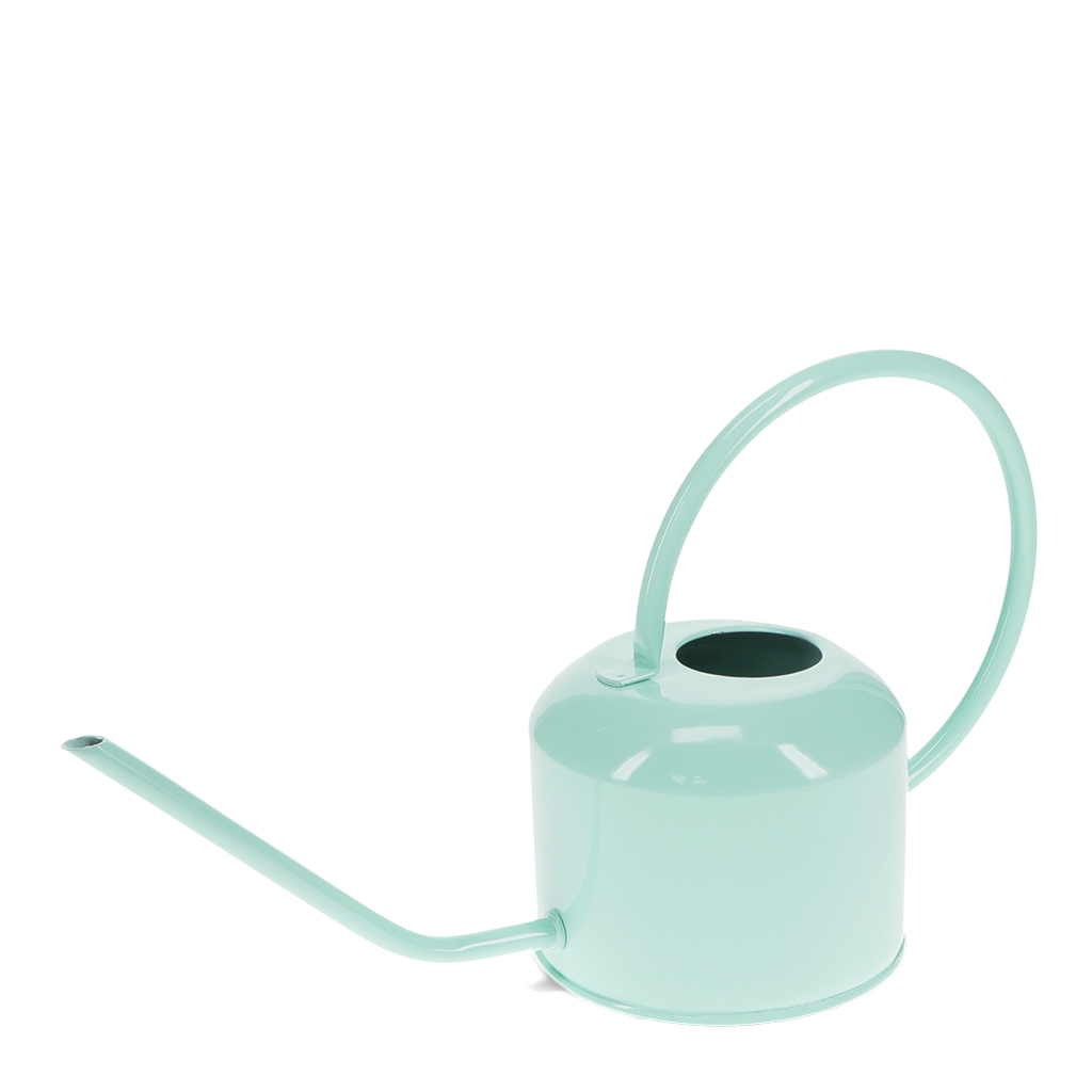 metal watering can 1ltr - sky blue
