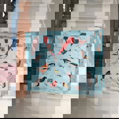 jumbo storage bag - garden birds