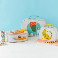 storage cases (set of 3) - wild wonders animals storage cases (set of 3) - wild wonders animals