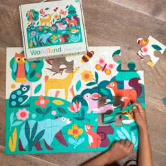 floor puzzle (24 pieces) - woodland floor puzzle (24 pieces) - woodland