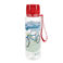 drinks bottle with push button lid 700ml - cyclist