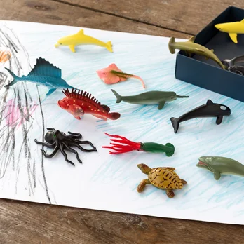 assorted ocean animals (box of 16) assorted ocean animals (box of 16)