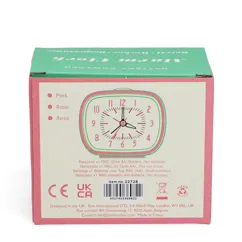 retro alarm clock - pink retro alarm clock - pink