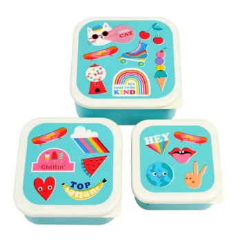 snack boxes (set of 3) - top banana snack boxes (set of 3) - top banana