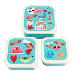 snack boxes (set of 3) - top banana