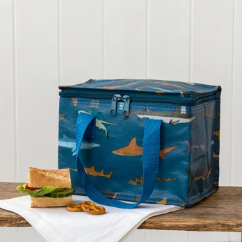 insulated lunch bag - sharks insulated lunch bag - sharks