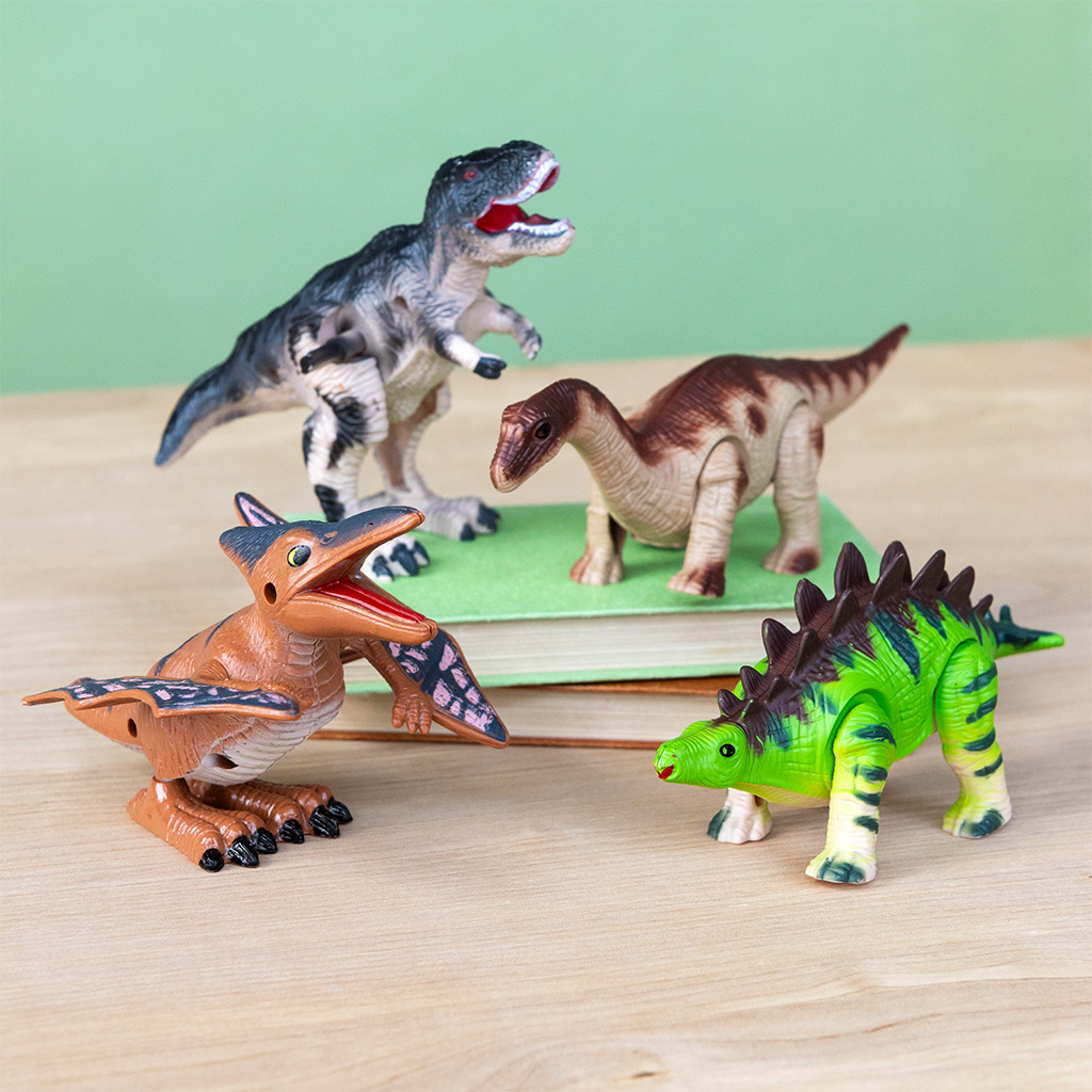 wind-up dinosaur toy - brontosaurus
