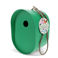 oval bamboo fibre birdhouse - green