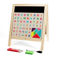 tabletop blackboard and whiteboard easel set