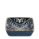 square ceramic dipping bowl 7cm - leaf