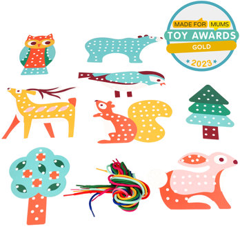 stitching set - woodland